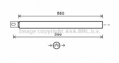 AVA QUALITY COOLING msd663 -  Осушитель, кондиционер